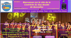 Desktop Screenshot of gayboulet.be
