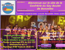 Tablet Screenshot of gayboulet.be